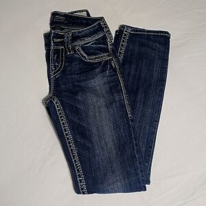 Silver jeans 24 waist 32 length blue jeans